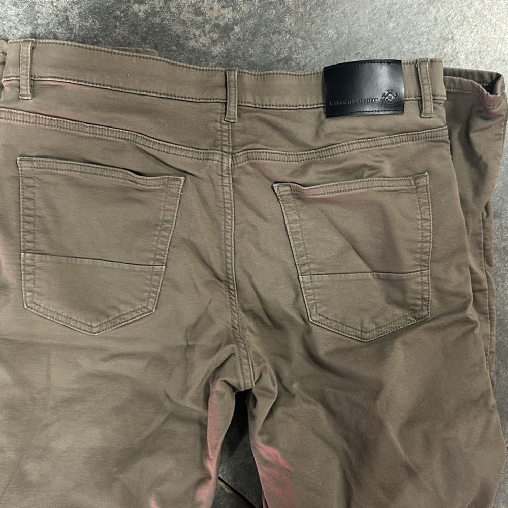 Gave to Tim English Laundry Khaki Pants beige jeans 32 x 30 men’s - Picture 15 of 16